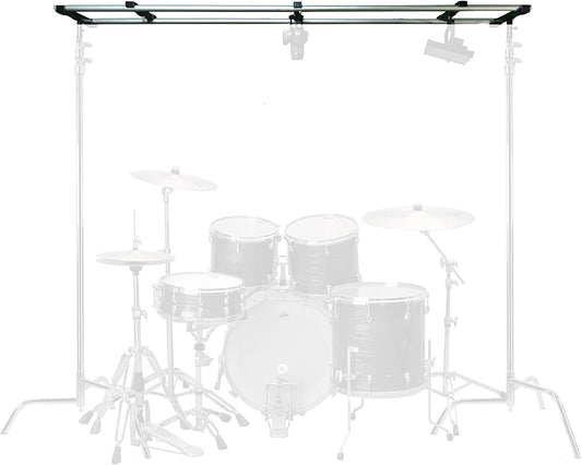 Glide Gear OH 150 Overhead Rig – for Camera, Lights – 4–12ft Modular Platform, Tripod/C-Stand Mounted, 20 lb Capacity