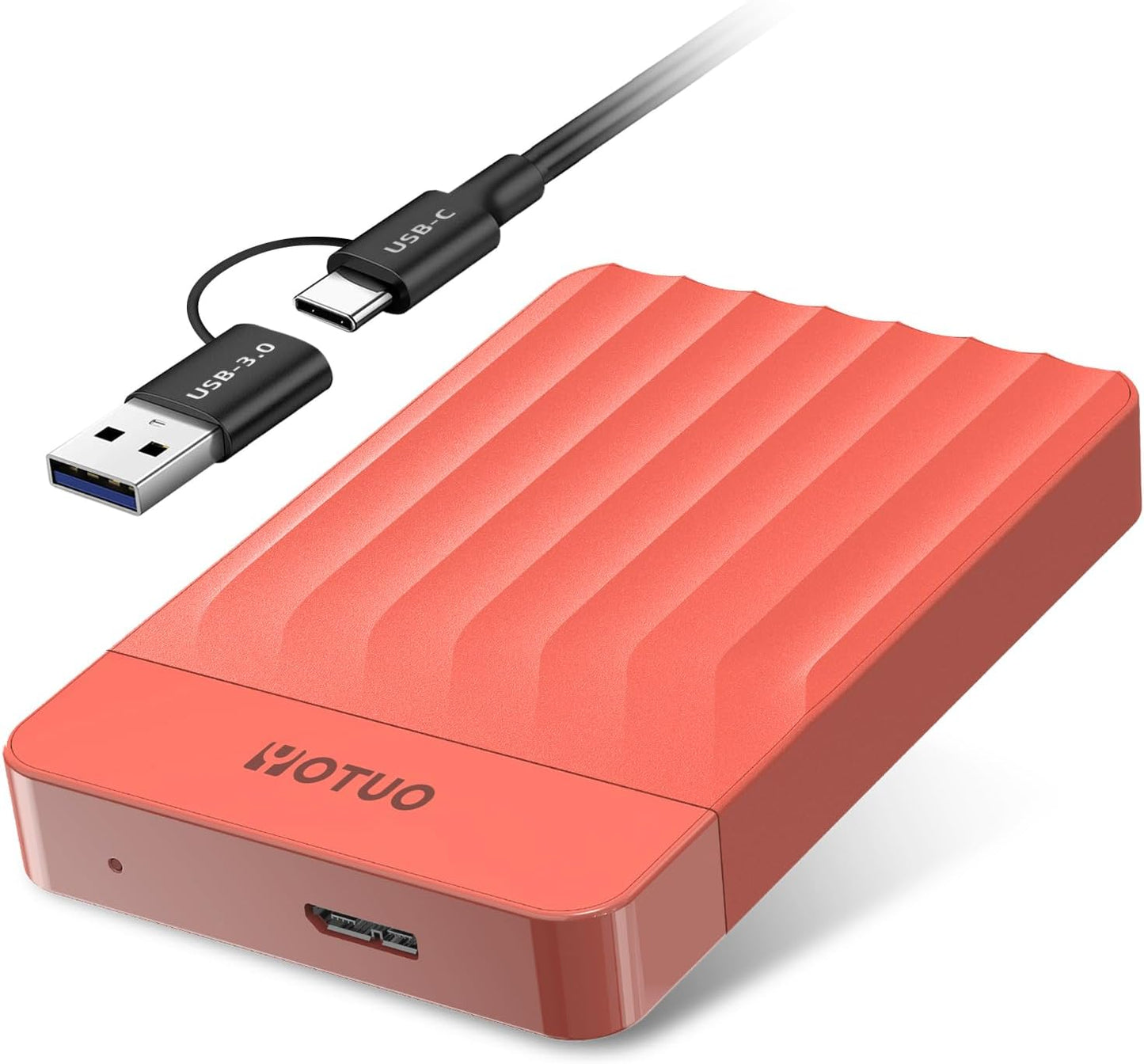 Portable External Hard Drive Storage Expansion Mobile HDD USB 3.0 for PC, Mac, Desktop, Laptop, PS4, PS5, Xbox One X/S, Xbox 360, Xbox Series X/S, Office & Game (Red, 1TB)