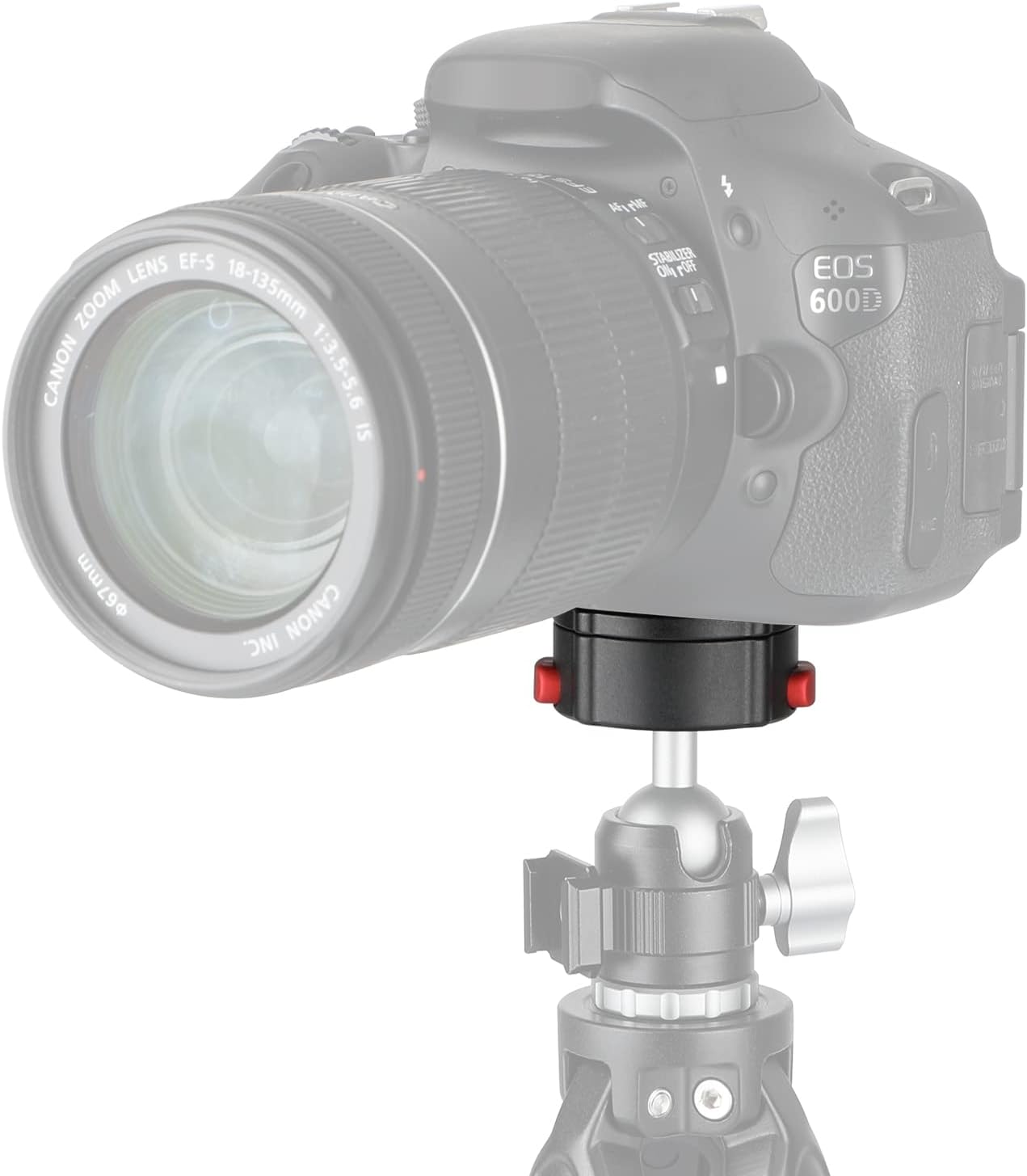 CAMVATE Quick Release Tripod Head Base Mount with 1/4"-20 Thread Screw Connector-3020