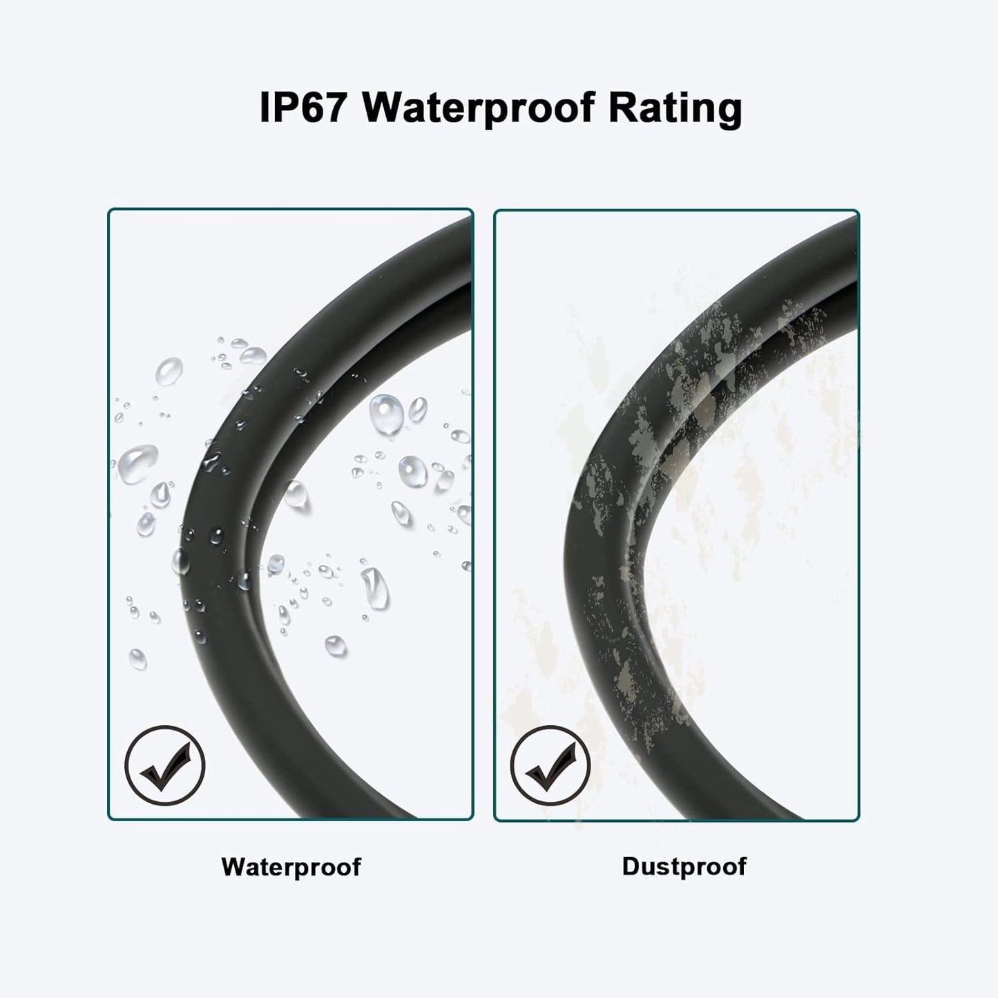 Alvin's Cables M12 X Coded 8 Pin Male to RJ45 Shielded Ethernet Cable M12 8 Position Cat6a Cable for Cognex Industrial Camera 20M/65.6ft