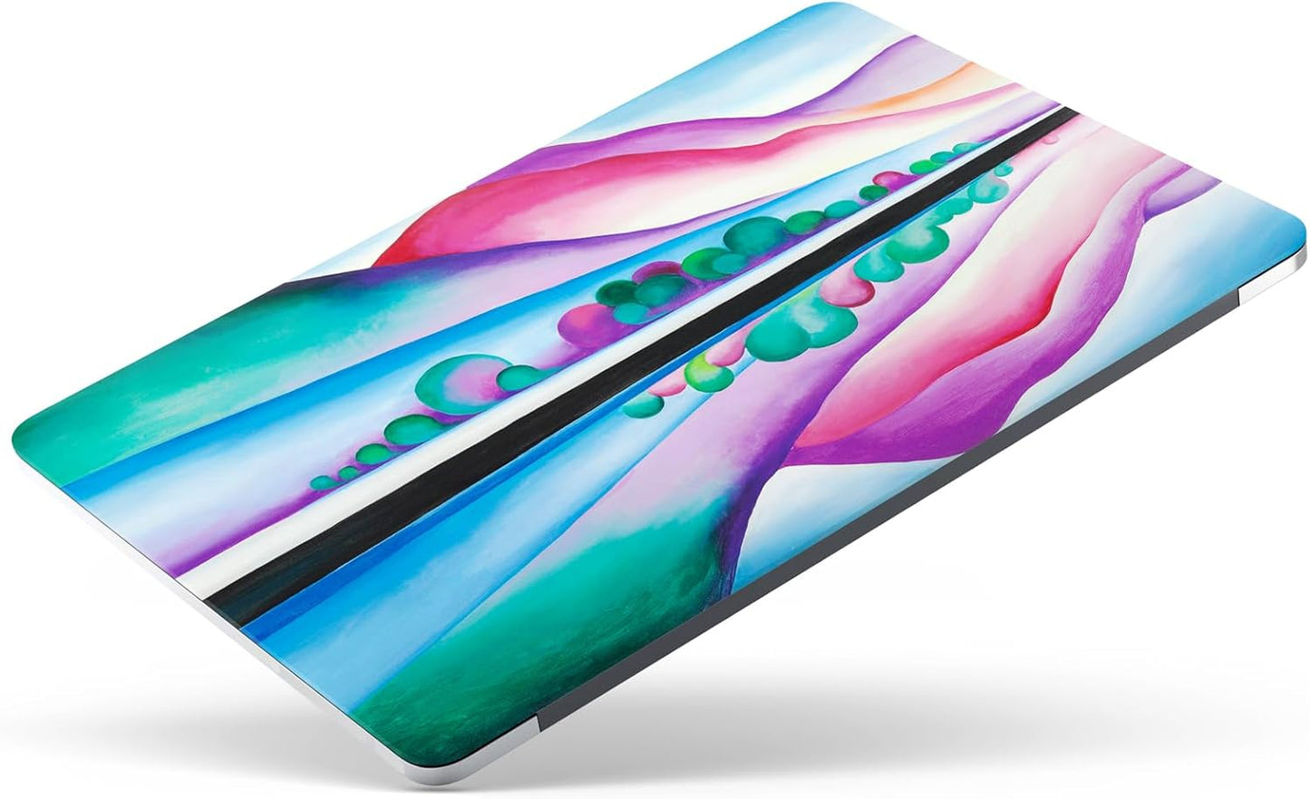 Berkin Arts for MacBook Pro 16 Inch Cover A3403 A3186 A2991 A2780 A2485 (2024-2021) with M4/M3/M2/M1 Chip with Keyboard Cover&Screen Protector Abstract Landscape (Lake George Reflection by O'Keeffe)