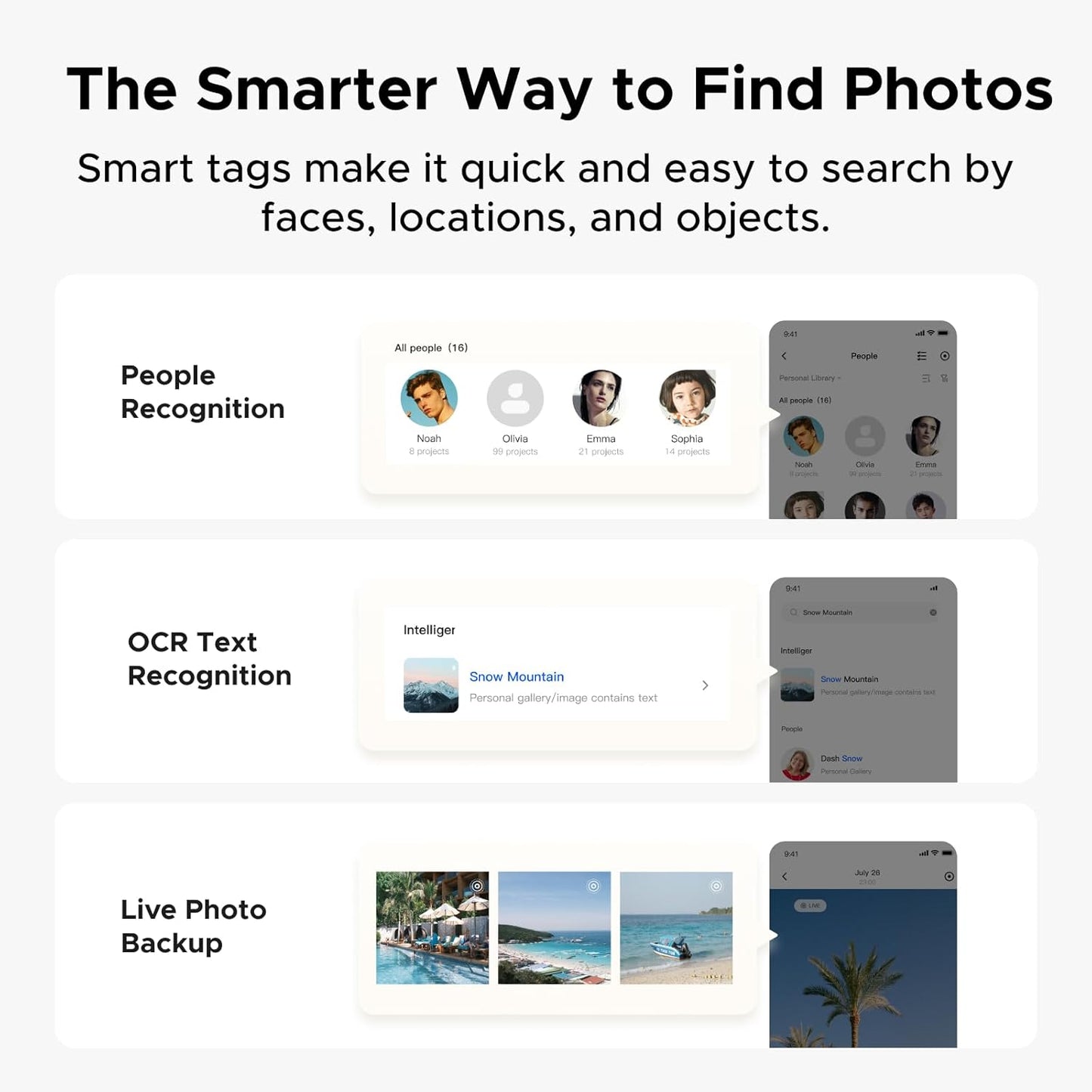 UGREEN NASync DH2300 2-Bay Desktop NAS, Support Capacity 60TB (Diskless), Remote Access, AI Photo Album, Beginner Friendly System, 4GB LPDDR4X RAM,1GbE, 4K HDMI, Network Attached Storage(Diskless)