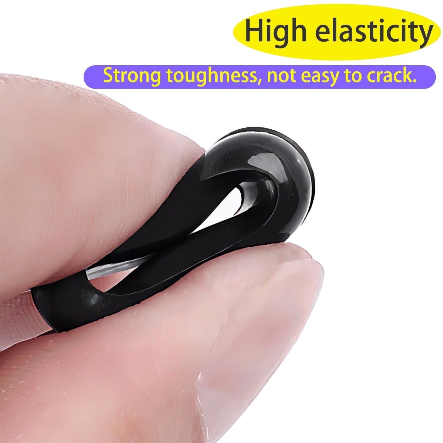 Qrity 9 PCS Rubber Grommets Cable Railing, Car Grommet, Cable Railing Protective Sleeves for Metal Posts, ID 23mm Mount Dia 28mm