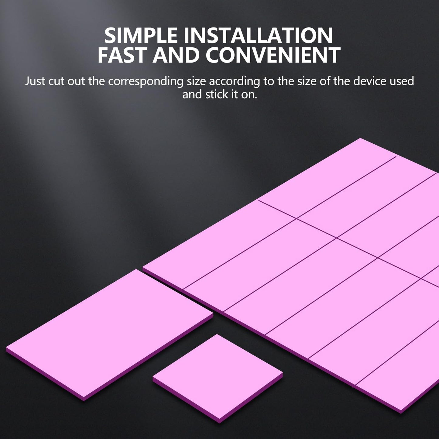 Maxtor Thermal Pad 16.8 W/mK,Thermal Pads for GPU/CPU/LED/Cooler,Excellent Heat Conduction，High Temperature Resistance (120 * 120 * 2.5mm（1pcs）)