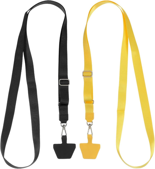 PATIKIL Smart Phone Lanyard with Patches for Most Smartphones Badges Keychain