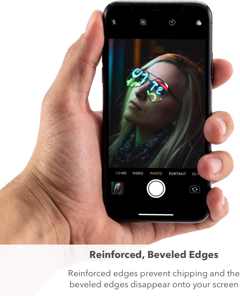 ZAGG InvisibleShield Glass Elite Screen Protector - Made for Apple iPhone 8 - Case Friendly Screen - Impact & Scratch Protection (200104167)