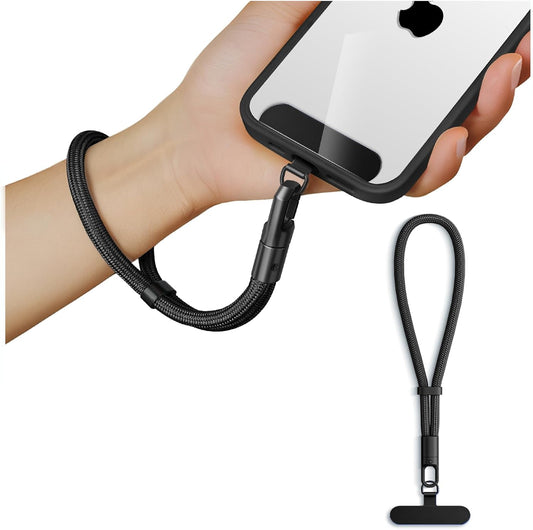 Phones Strap Lanyard, Phone Camera Wrist Strap Wrist Lanyard for iPhone Case Camera, Anti Theft Lanyard with 360° Rotating Hook, Chain Wristlet for Travel
