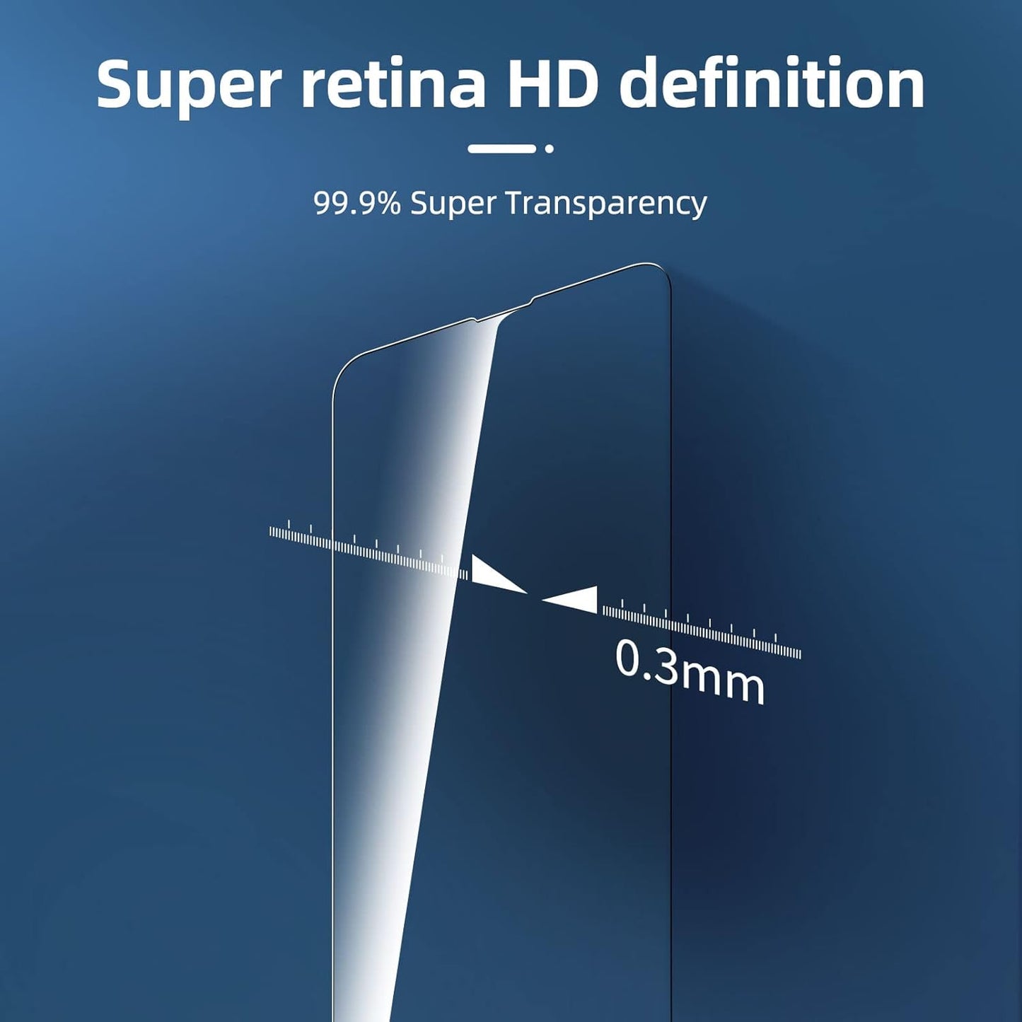 NEW'C 3 Pack Designed for iPhone 14 Pro Max Screen Protector(6.7"),Enhanced Tempered Glass Protection, Case Friendly Anti Scratch Bubble Free Ultra Resistant