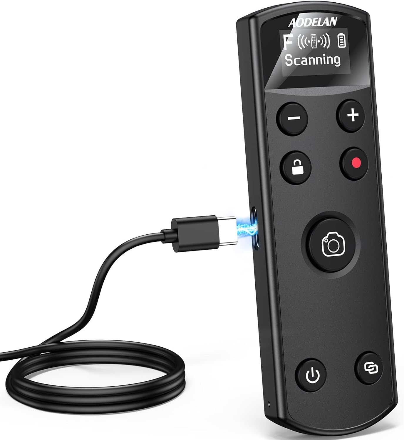 for FUIIFILM Camera Wireless Remote Control,Rechargeable Shutter Release with OLED Screen for Fuji X-T30 II, X-S10, X100VI, X-H2S, X-H2, X-T5, X-T4, X-T3, X-S20, X-T50, X-T30, X-M5, X-E5, X Half