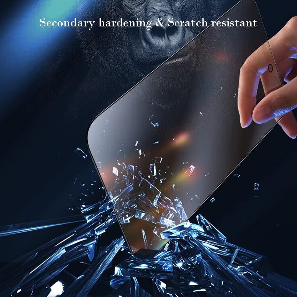 PERFECTSIGHT Sapphire Anti Blue Light Screen Protector Designed for iPhone 14 Pro Max - Medical-Grade Eye Protection - HD Clear Filter 6 Radiations Shatterproof Diamond Hard Tempered Glass (6.7 inch)