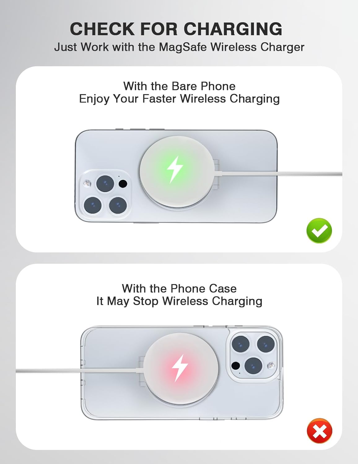 Grat 2 Magnetic Phone Grip Kickstand, [Elastic Finger Strap] Phone Loop Holder, Dual-Sided Magnet Ring Stand Compatible with Magsafe Series iPhone 16 15 14 13 12 Pro max, Silver