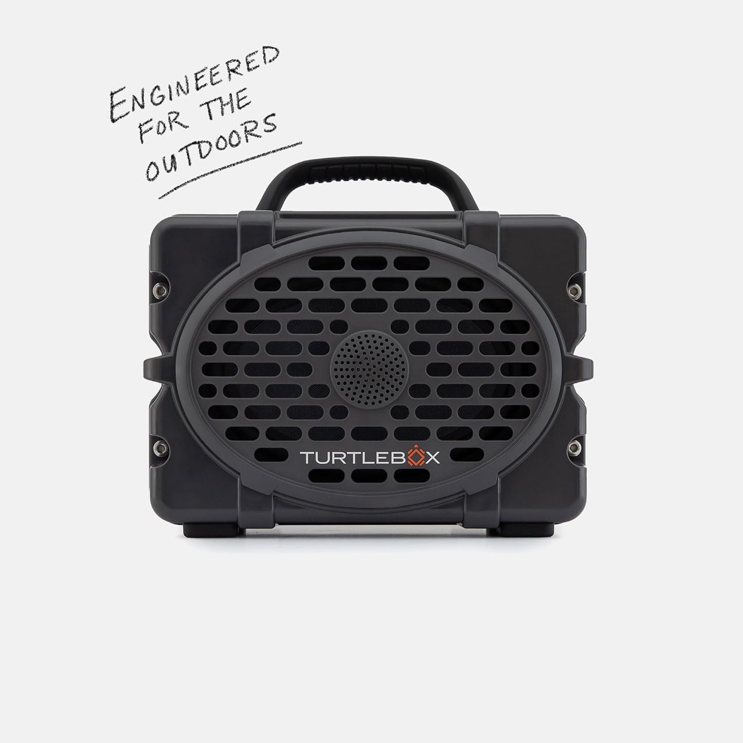 Turtlebox Original Gen 3: Portable Outdoor Bluetooth Speaker – Ultra-Loud (120dB), Waterproof (IP67), Rugged, Impact-Resistant, 3-Day Battery | Party Mode: Unlimited Pairing Stereo, Gray/Pink