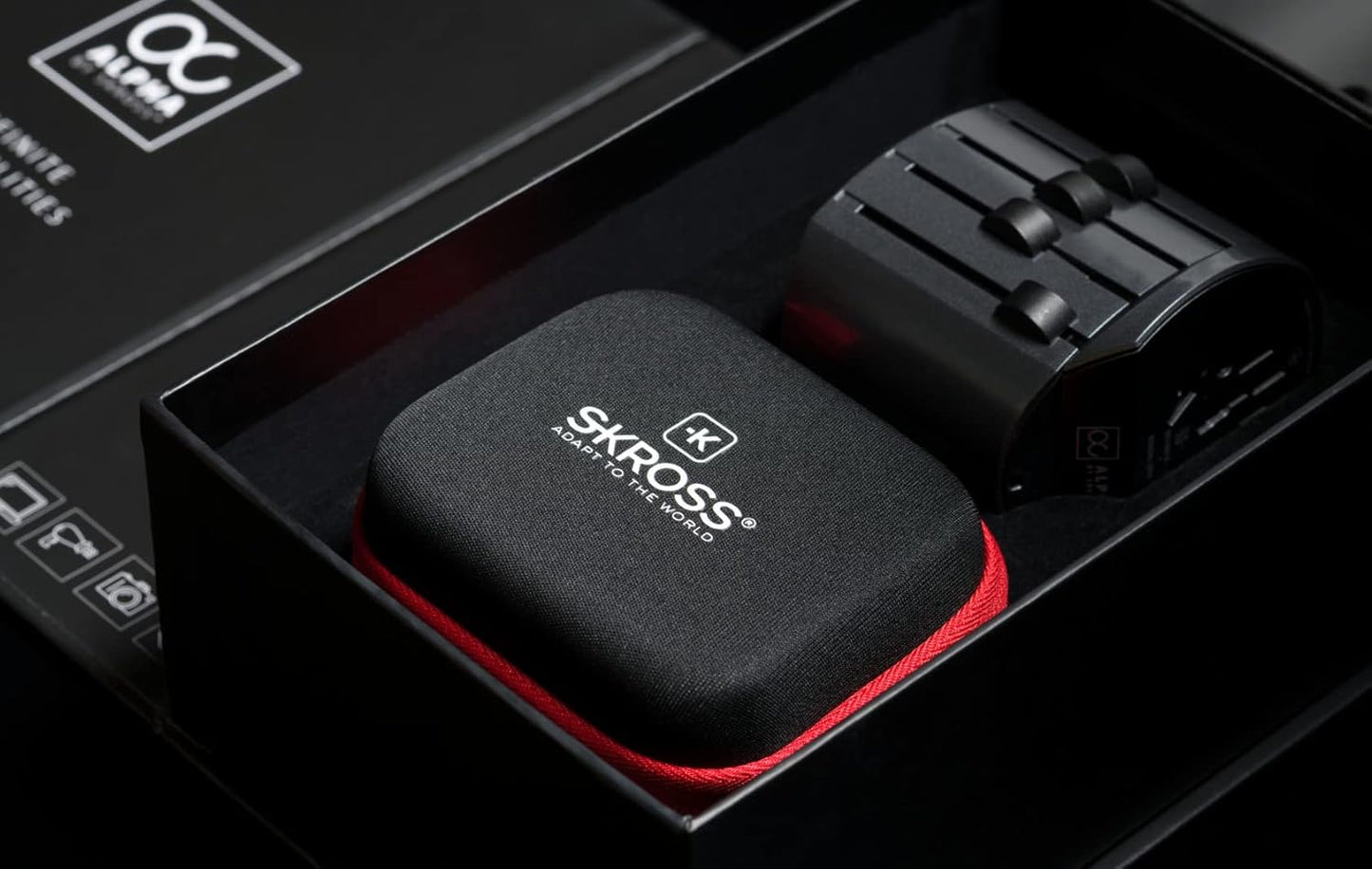 Skross Alpha Premium World Travel Adapter