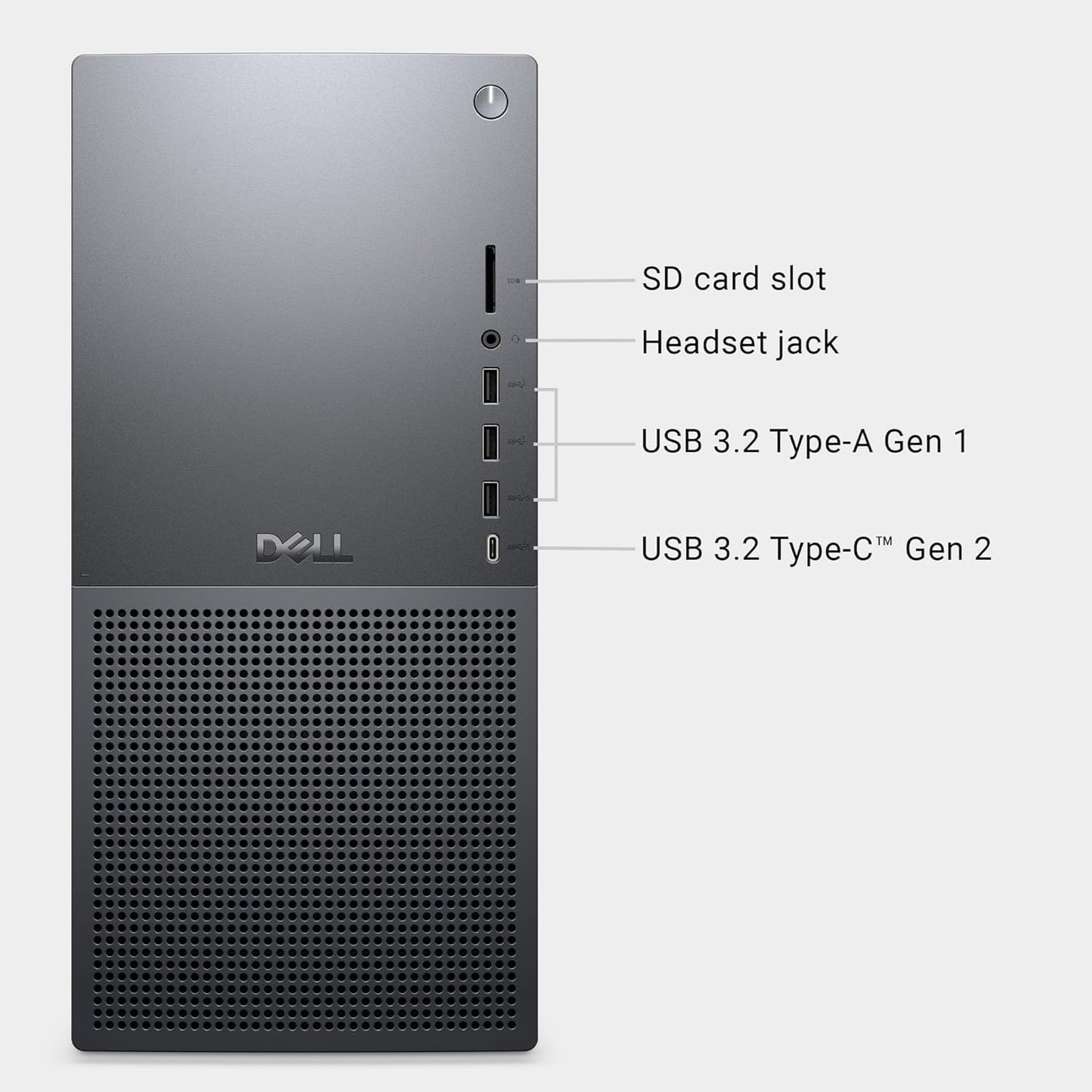 Dell Tower Plus EBT2250 Desktop Computer - Series 2 Intel Core Ultra 9 285 24-Core Processor up to 5.6 GHz, 64GB DDR5 RAM, 16TB (2 x 8TB) SSD, Intel UHD Graphics 770, Windows 11 Home, Graphite