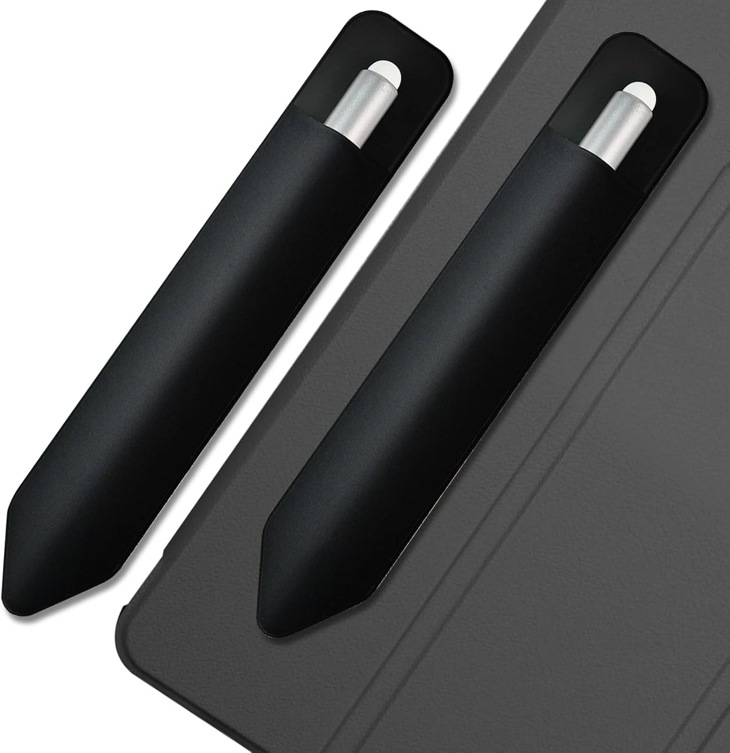 Silicone Pencil Holder Stylus Pen Case Holder Compatible with Pencil Pro 1st 2nd & USB-C (2 Pcs)