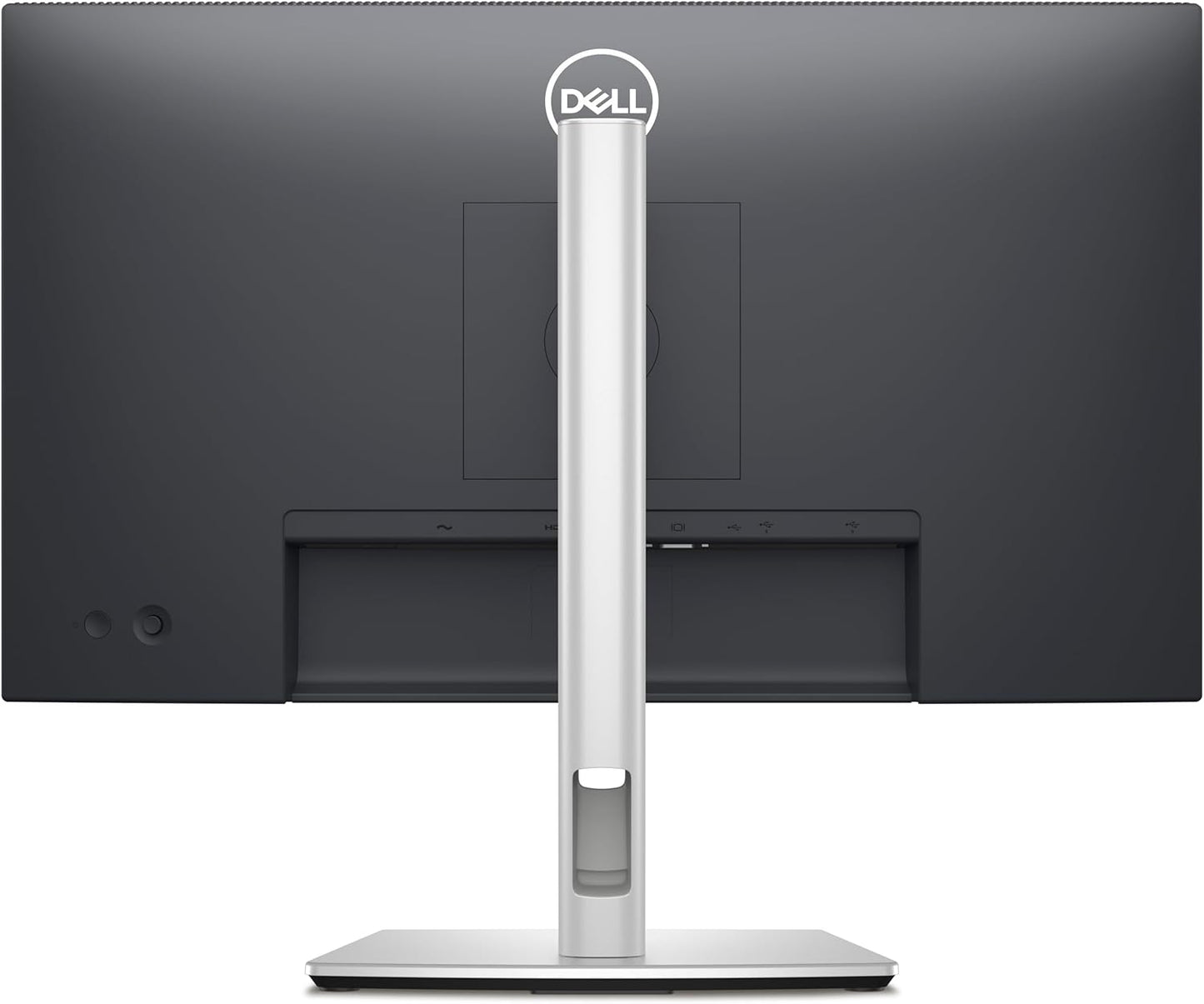 Dell P2425H 24" Full HD (1920x1080) PC Display, 100Hz, IPS, 5ms, 99% sRGB, USB-C, DisplayPort, HDMI, VGA, 4X USB, 3 Year Warranty, Black
