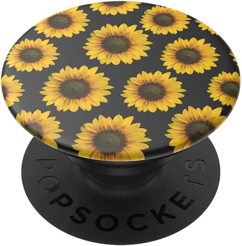 PopSockets Phone Grip with Expanding Kickstand, Adhesive Grip - Sunflower Patch