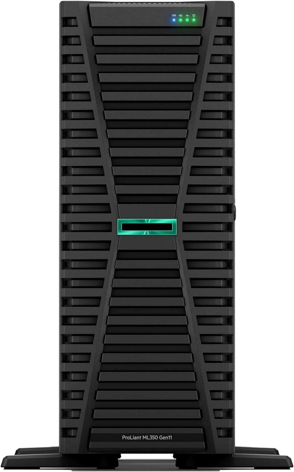 Hewlett Packard Enterprise ProLiant ML350 Gen11 Tower Server w/one Intel Xeon Silver 4516Y+, 2.2GHz, 24c 1P 2x32GB-R 8SFF MR408i-o 2x960GB SSD 2x800W PS (HPE Smart Choice P83320-005)