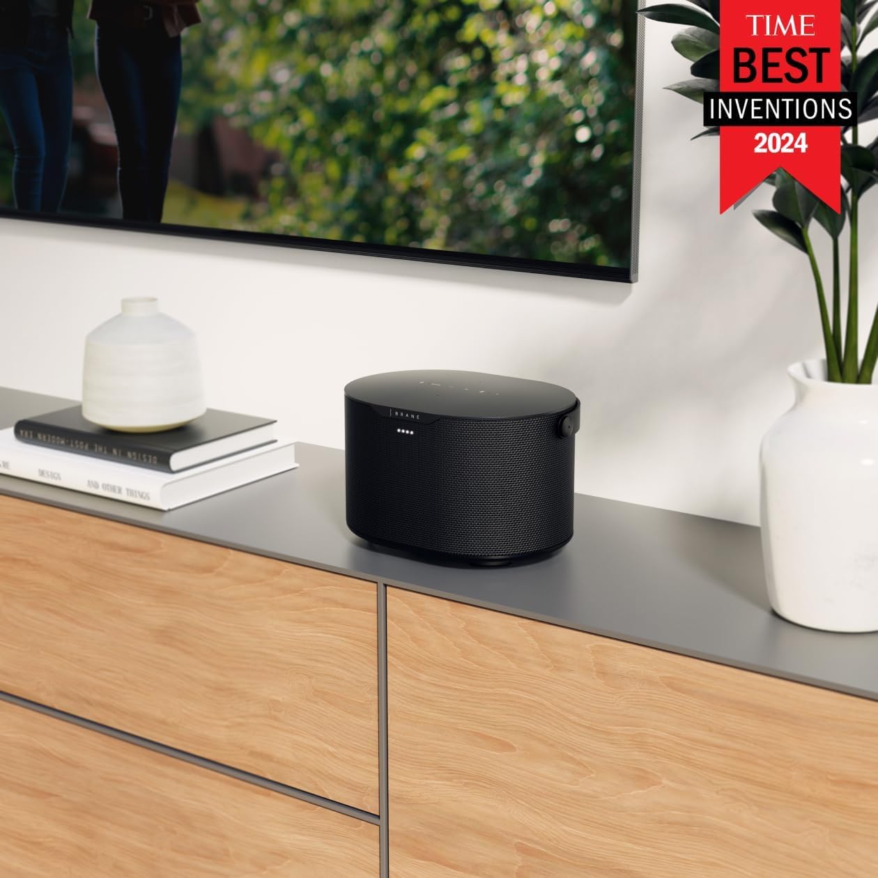 Brane Audio Brane X Smart Speaker, Portable Wireless Bluetooth Speaker, Internal RAD Subwoofer, 12 Hrs Playback, Waterproof IP57