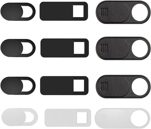 12 PCS Ultra-Thin Webcam Cover Slide for Laptop iPhone iPad MacBook Pro Computer iMac Cell Phone(Tesla Model 3/Y Interior Cabin Camera) PC Accessories Camera Blocker Slider, Great for Privacy