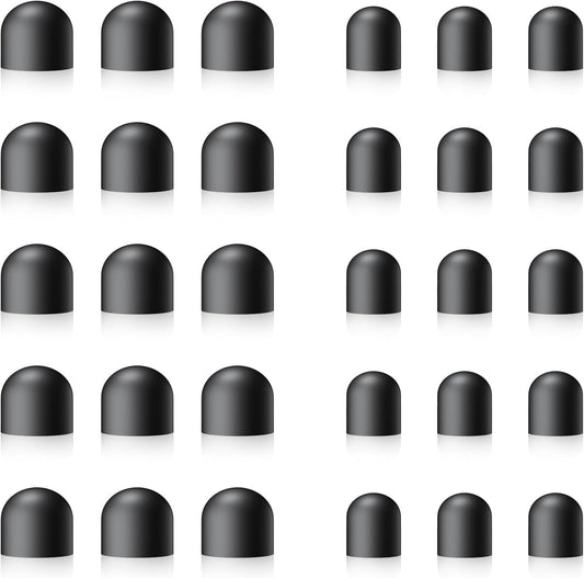 Rubber Tips for Stylus Pens (15 Pair, 0.2'' & 0.28'') Replacement nibs for Touch Screen Pen,Soft,No Scratches,Universal Stylus Ends