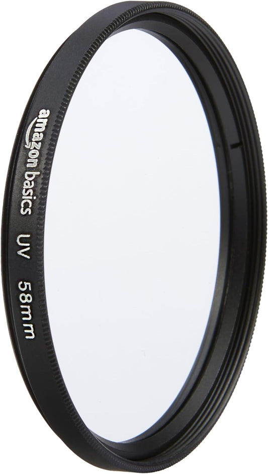 Amazon Basics UV Protection Camera Lens Filter - 58mm