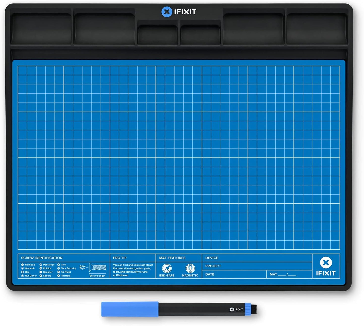 iFixit FixMat - Magnetic Electronic Repair Screws and Parts Organizer