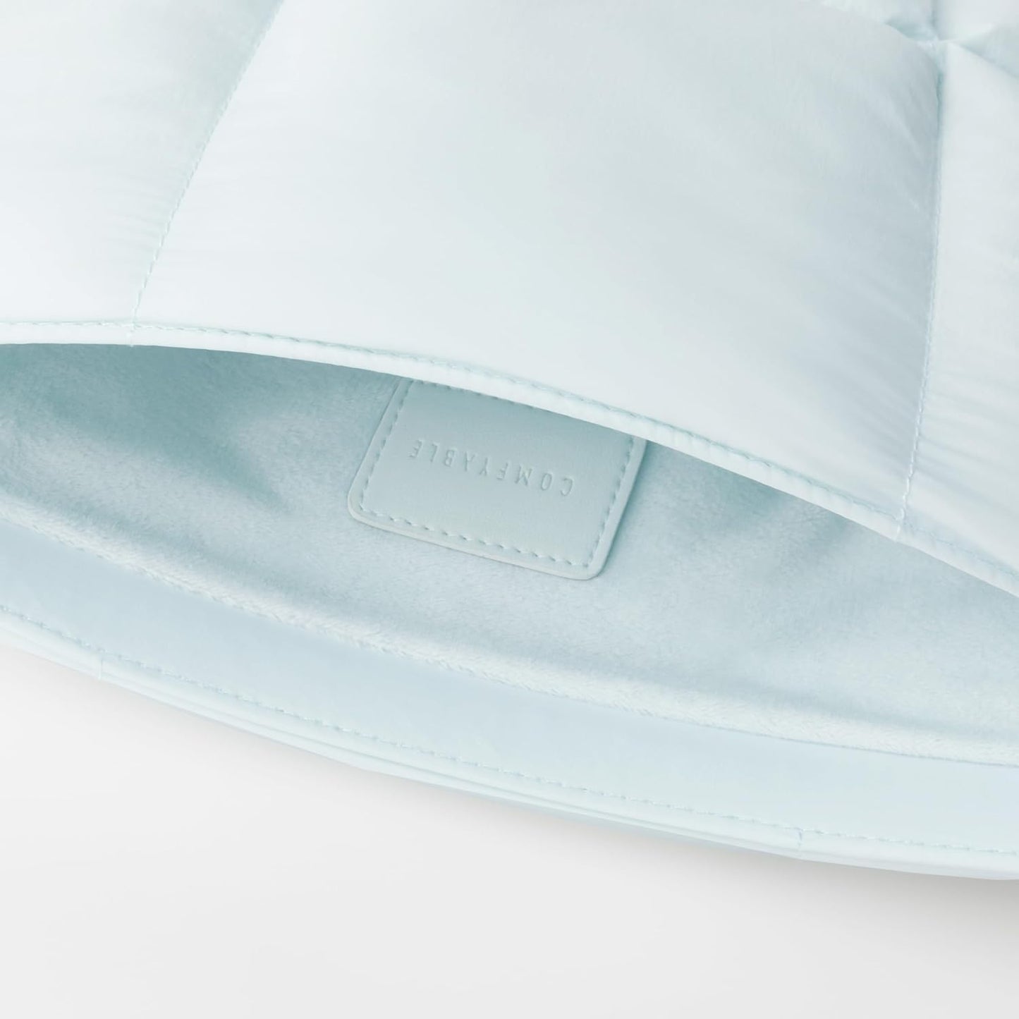 Comfyable Puffy Laptop Sleeve 15 Inch 16 Inch, Quilted Puffer Laptop Carrying Case, Pillow Pouch Compatible for MacBook Air 15 in M4 2025 & MacBook Pro 16 in M4 2024, Blue