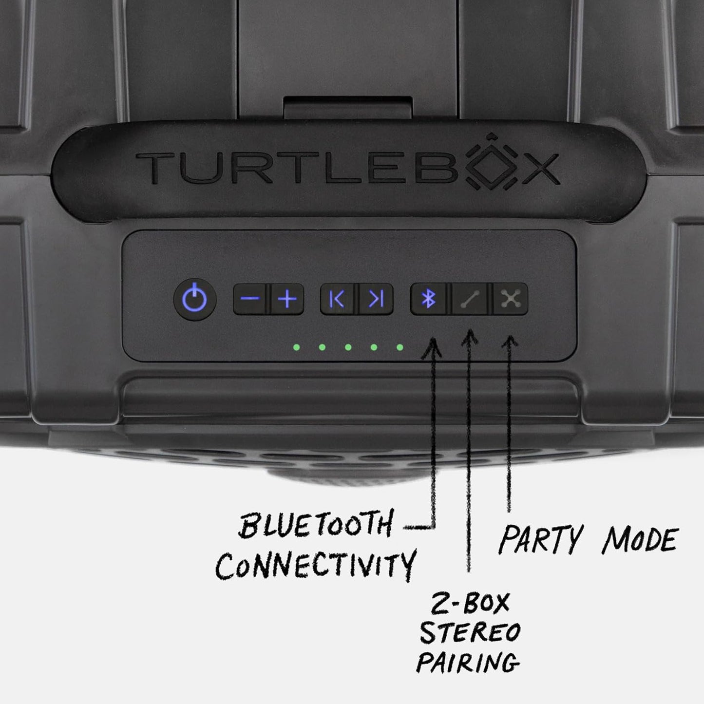 Turtlebox Original Gen 3: Portable Outdoor Bluetooth Speaker – Ultra-Loud (120dB), Waterproof (IP67), Rugged, Impact-Resistant, 3-Day Battery | Party Mode: Unlimited Pairing Stereo, Gray/Tan