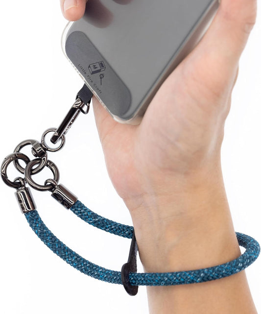 Cell Phone Wrist Strap Phone Lanyard Wrist Phone Wristlet Lanyard Hand Wristlet Strap (Camo Blue)