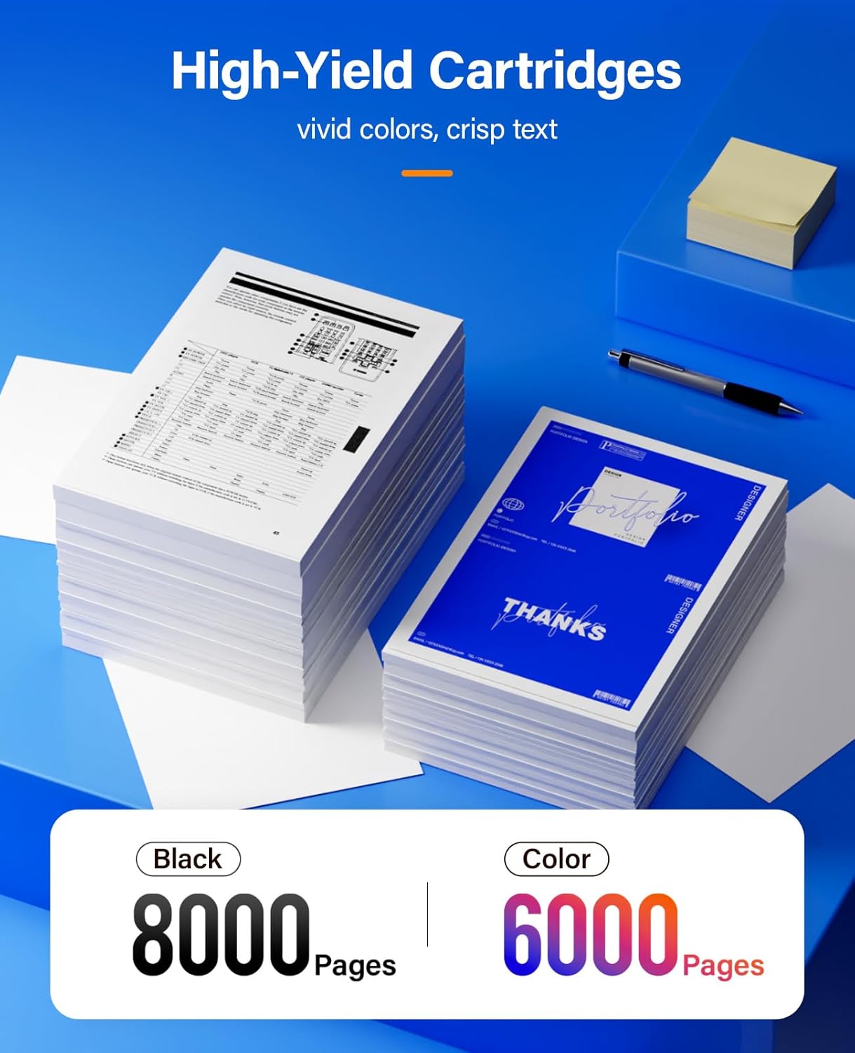 6600 6605 Toner Cartridge Set 4-Pack High Capacity Replacement for Xerox 106R02228 106R02225 106R02226 106R02227 Compatible with Xerox Phaser 6600 Workcenter 6605 Printer Ink Black Cyan Magenta Yellow