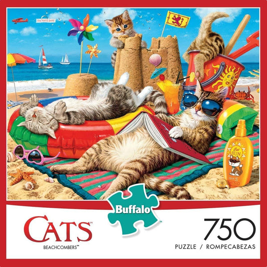 Buffalo Games - Steve Read - Beachcombers - 750 Piece Jigsaw Puzzle For Adults -Challenging Puzzle Perfect for Game Nights - Finished Size is 24.00 x 18.00