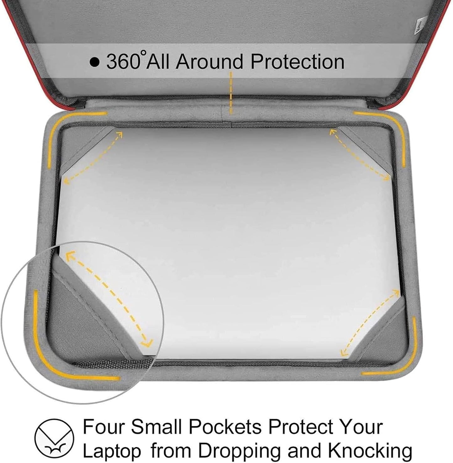 MOSISO Compatible with MacBook Air 13 inch Case 2025 2024 2023 2022 M4 A3240 M3 A3113 M2 A2681, Hard Shell&Sleeve Bag&Keyboard Skin&Webcam Cover&Screen Film for MacBook Air 13.6 inch, Red