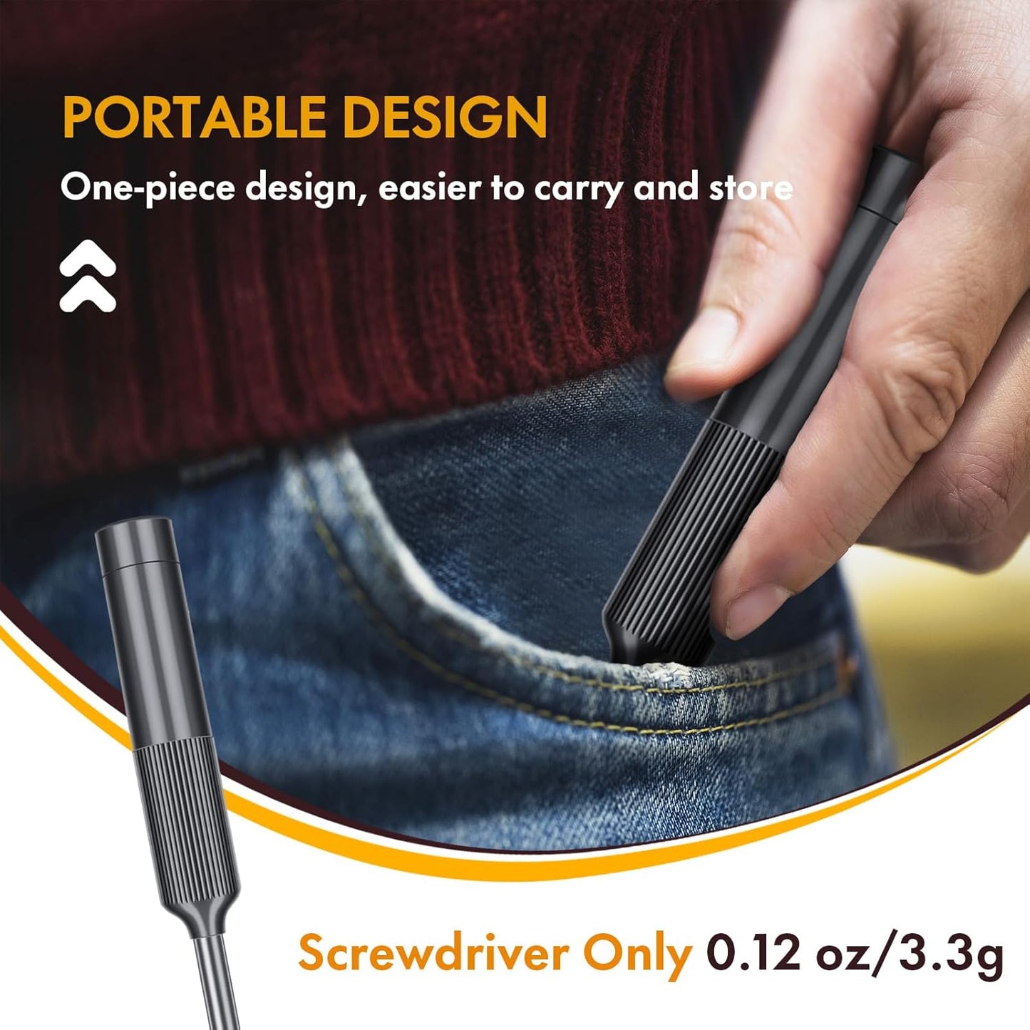 XOOL 27 in 1 Precision Screwdriver Set, Pen Style Mini Screwdriver with Built-in Storage, Magnetic Bit Holder, Ideal for Electronics, Watches, Laptops, and Small Repairs