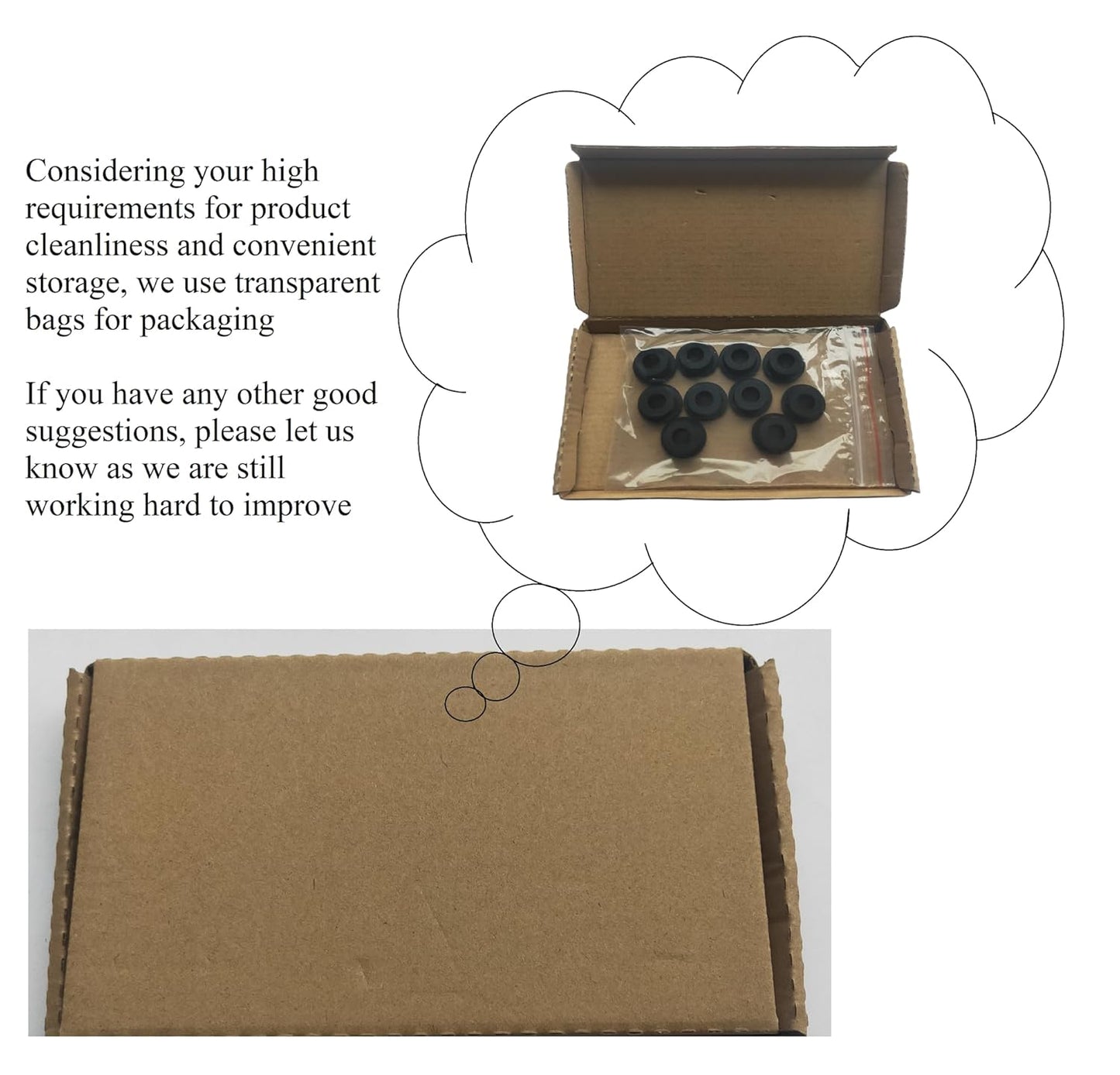 25 pcs 5/16" Drill Hole，3/16" ID Black Silicone Top hat Rubber Grommets for Wiring，Automotive，Firewall，Hole Plug，Desk，Screw，Water and Gas Pipe，Drain，House Siding，Cable Bushing，Glass，Wire Plug