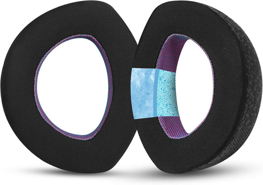 Magic Ice Gel Replacement Earpads for SENNHEISER HD700 - Black/Purple Comfort and Durability