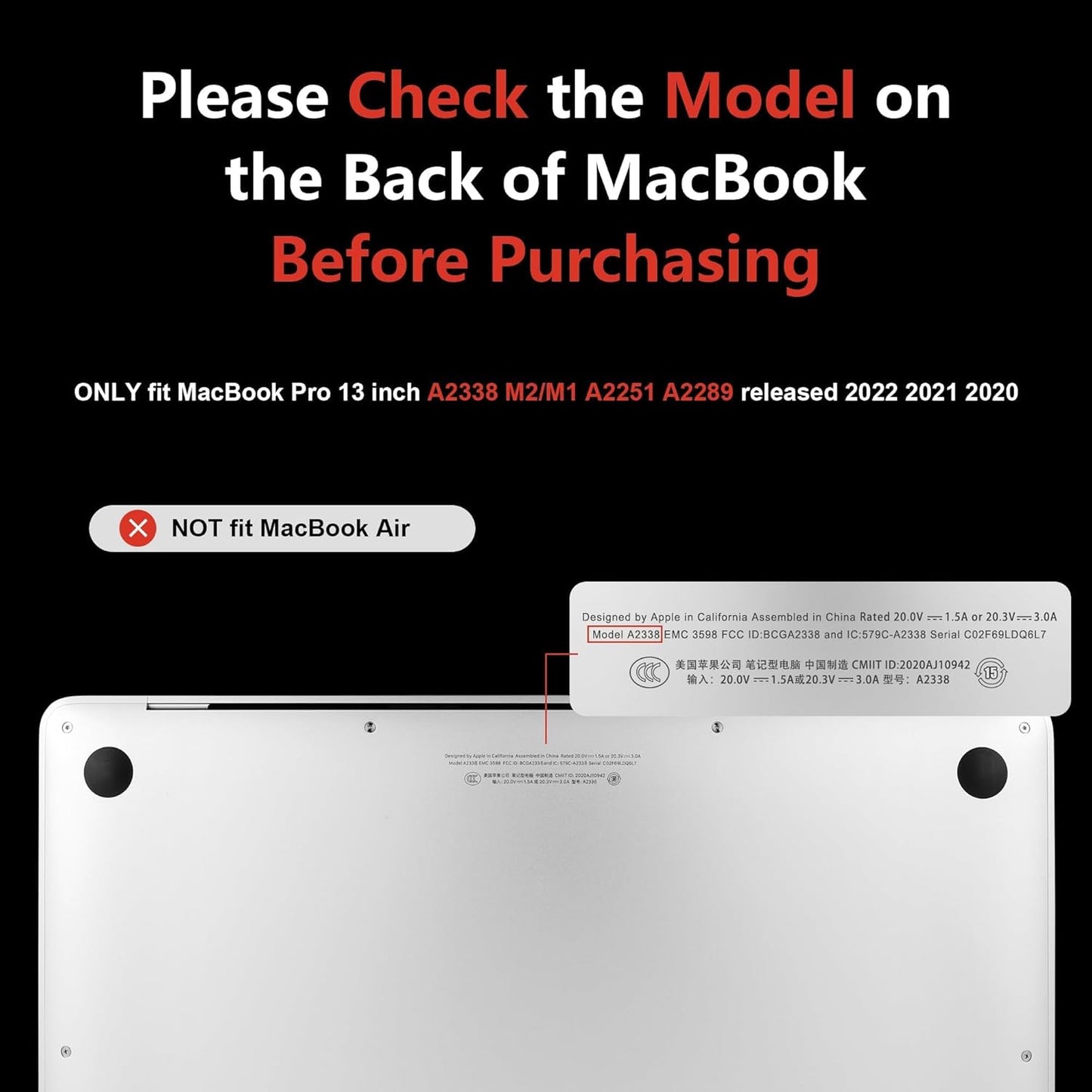 MEEgoodo Case for MacBook Pro 13 inch Case 2022 2021 2020 New A2338 M2/M1 A2251 A2289,Laptop Hard Shell Cases with Keyboard & Camera Cover Compatible with 13.3 inch MacBook Pro, Gold Flowers Lilies