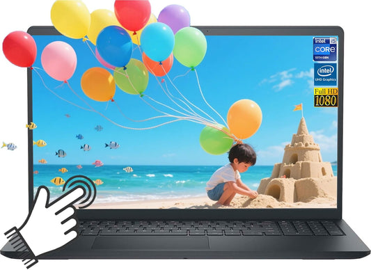 Dell Inspiron 15 3000 Touchscreen Laptop 15.6" FHD (1920x1080) IPS, 13th Gen Intel 10 Cores i5 Processor Up to 4.6GHz, 16GB RAM 1TB SSD, WiFi 6, Copilot, Windows 11