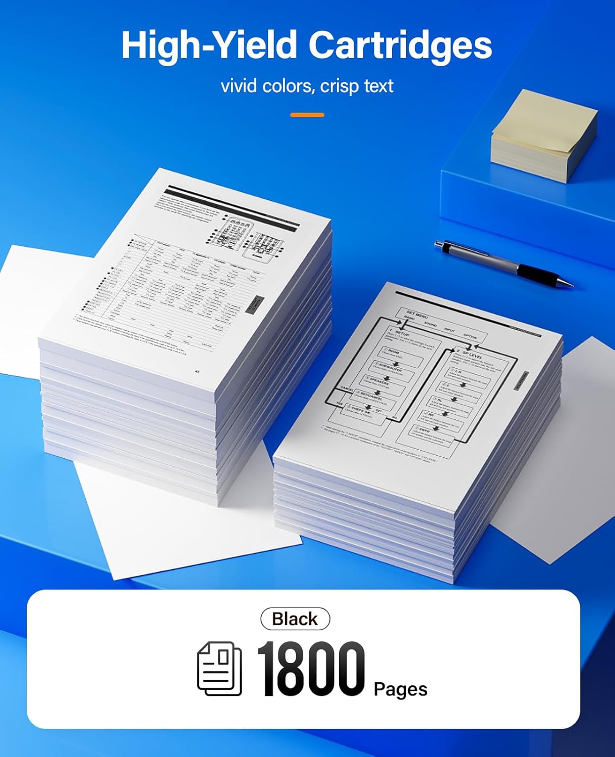 MLT-D111S Toner Cartridge Black 2-Pack High-Yield Replacement for Samsung MLT-D111S MLT-D111L D111S Compatible with Xpress M2020 M2022W M2070FW M2071 2074FW SL-M2077 2074FW SL-M2026 SL-M2078FW Printer