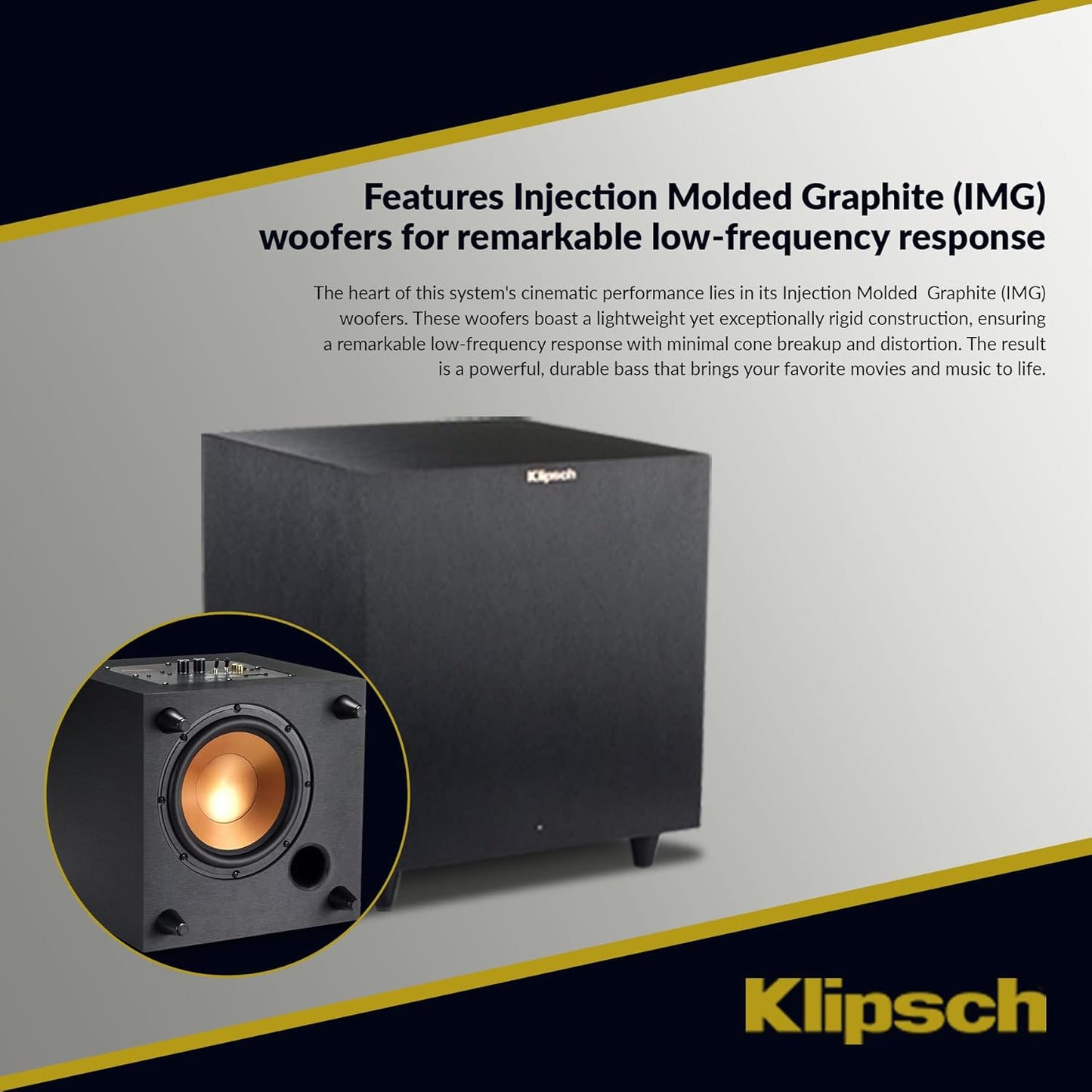 Klipsch Reference Theater Pack 5.1-Channel Speaker System + AVR-S770H 75W 7.2-Channel 8K Network AV Receiver with HEOS