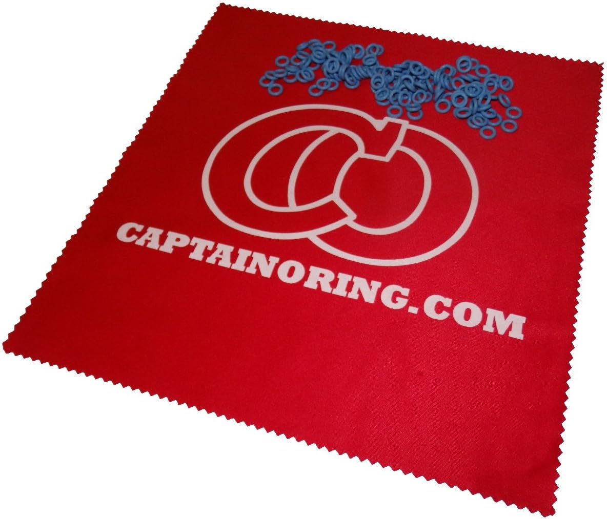 Captain O-Ring - Rubber Oring Keyboard Switch Dampeners Blue [40A-R 0.4mm Reduction] (135 pcs w/Screen Cloth)