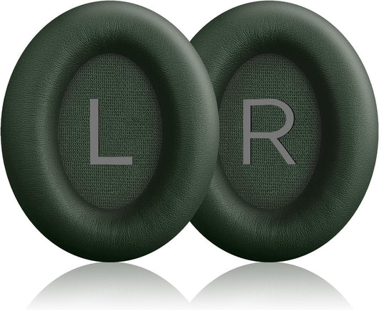 Replacement Ear Pads for Bose QuietComfort 45 (QC45)/QuietComfort SE (QC SE)/Quiet Comfort Headphones, Ear Cushions, Headset Earpads, Ear Cups Cover with Soft Protein Leather (Cypress Green)