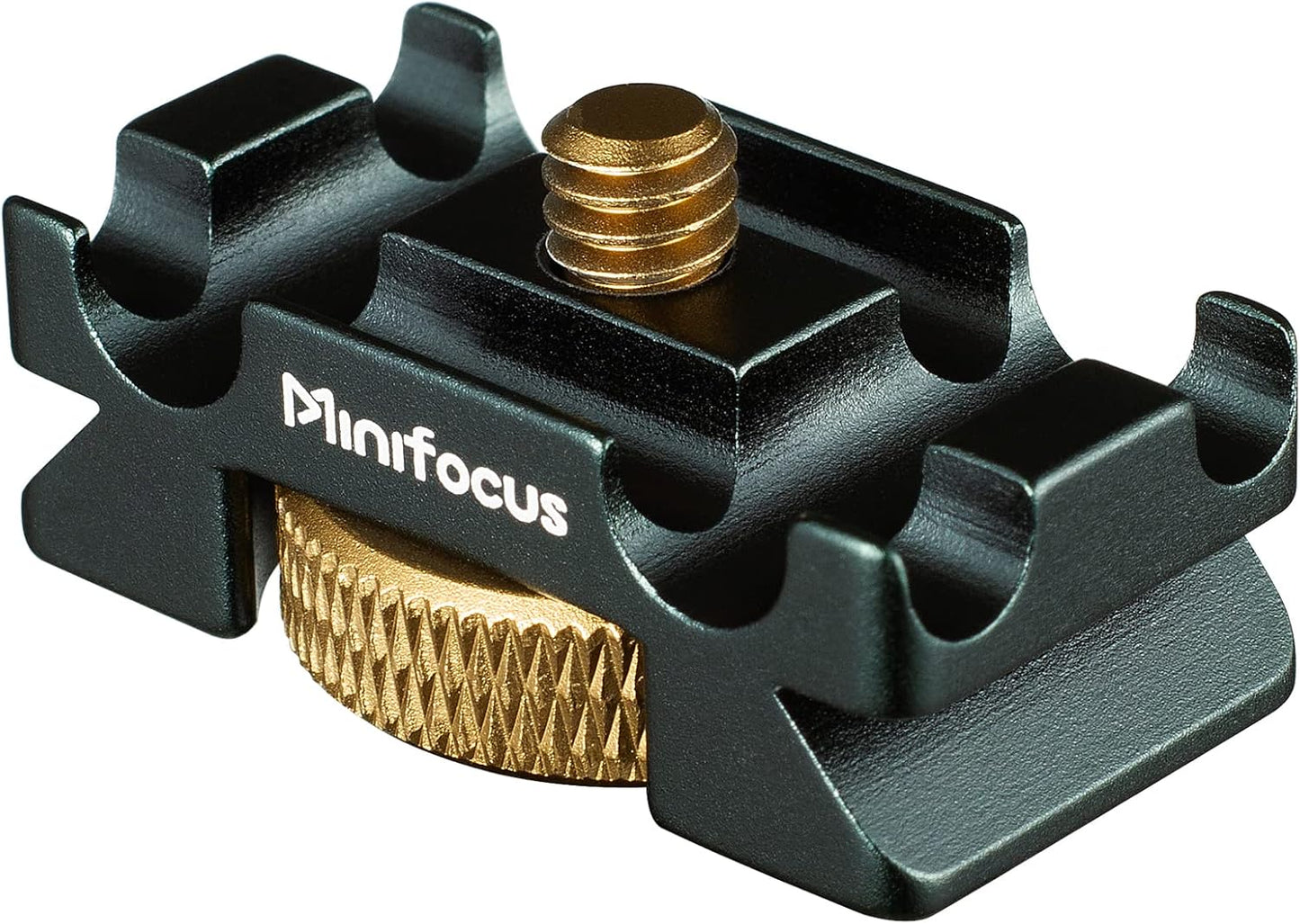 MINIFOCUS Camera Cable Clamp with Arca Swiss System, Aluminum Alloy Tether Cable Block Clip with 4 Grooves, USB Cable Lock Clip Clamp HDMI Protector for All DSLR Cameras Cable