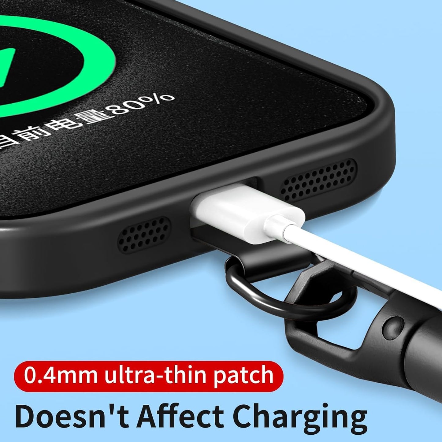 Universal Adjustable Phone Wrist Strap With 2 Metal Tether Tabs，Wristlet & Hand Cell Phone Lanyard for Women and Men