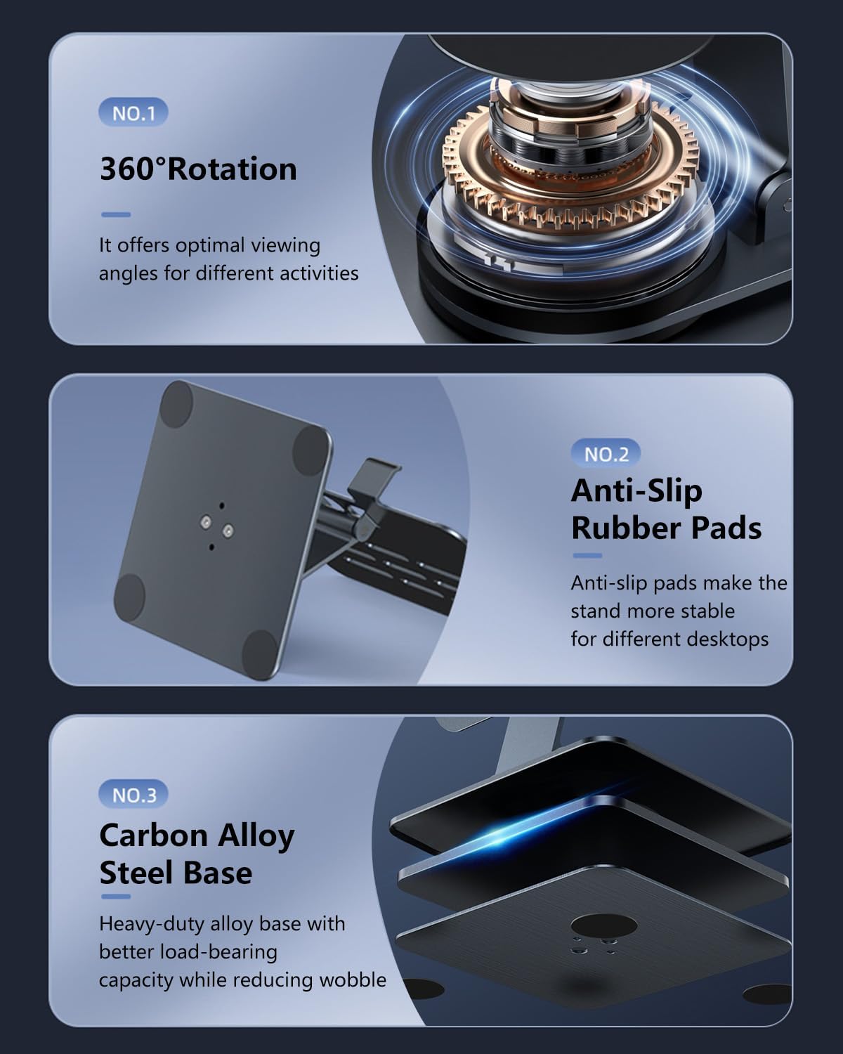 for Samsung Galaxy Z Fold 7 6 5 4 All Fold Smartphones Bluetooth Keyboard Stand Mouse & Pen Set, Portable Travel Wireless Keyboard Adjustable Foldable Aluminum Alloy Desk Holder for 4.7"-8.5" Tablets