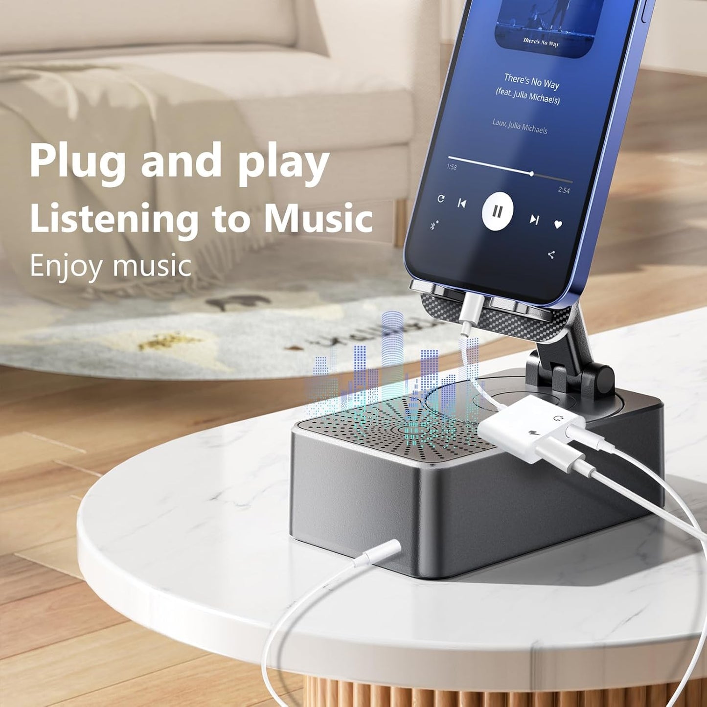 Seulliya USB C to 3.5mm Headphone Jack and Charger Adapter, 2-in-1 Audio & Fast Charging Splitter for Apple iPhone 17/16/15/Pro/Pro Max, iPad, Samsung, Pixel, and More 10Pack