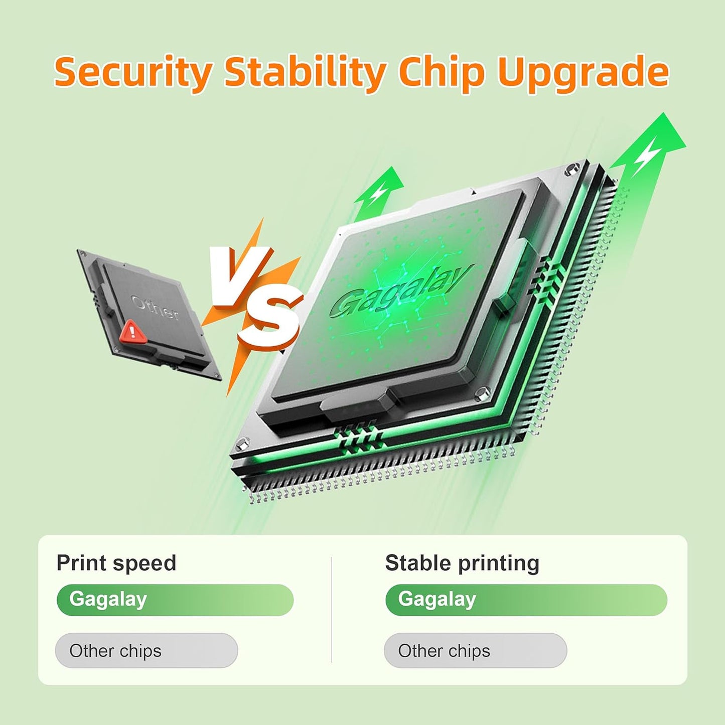 LC406XL Ink Cartridges for Brother Printer Replacement for Brother LC406 Ink Cartridges Work for MFC-J4335DW MFC-J5855DW MFC-J6555DW Printers, X-Large Capacity, Black Color