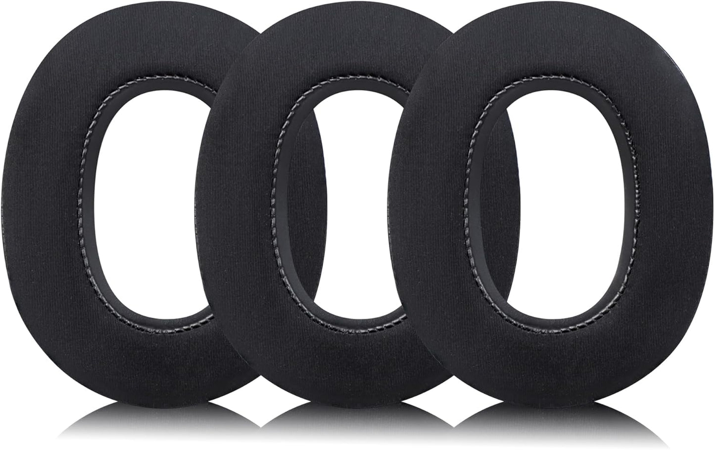 Replacement Ear Pads for Headphones - Compatible for Sony MDR-1000x/WH-1000xm2 | Premium Ice Silk Cloth Cooling Gel Cushions with Soft Memory Foam for Comfort - Black