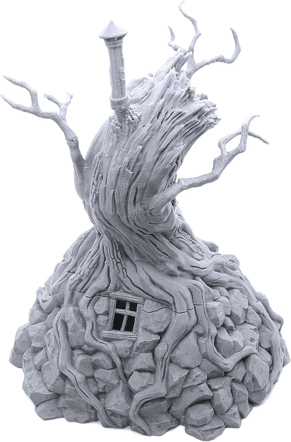 Witch's Hovel DND Terrain Compatible with Dungeons and Dragons, 28mm Miniature Wargaming, Tabletop RPGs, Wargame Scenery