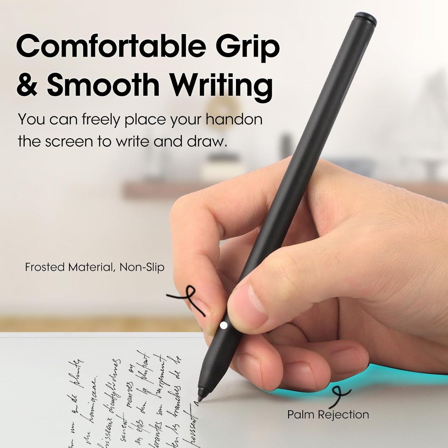 Magnetic Stylus for Remarkable 2 Pen with Eraser, EMR Digital Stylus for Remarkable Replacement Pen Marker Plus, Digital 2 Stylus Alternative Marker Plus for Wacom/Kindle Scribe/BOOX/EMR Devices